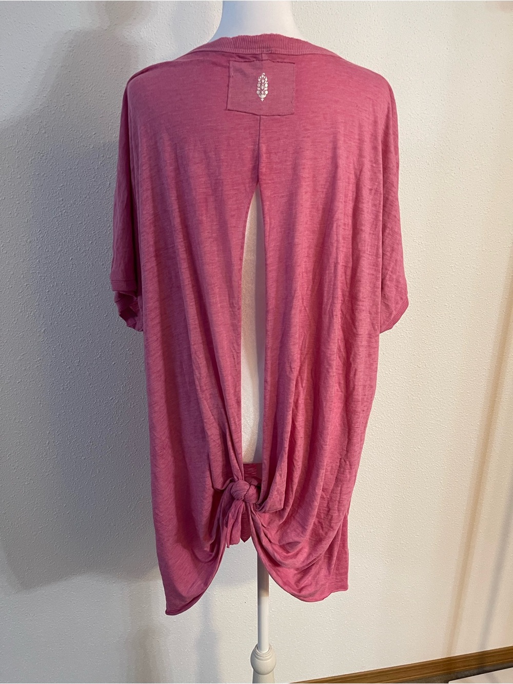 Nwot Free People Movement Open Back Tee View 2